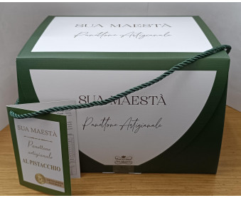 Panettone al pistacchio kg 1