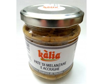 Pate' di melanzane e acciughe